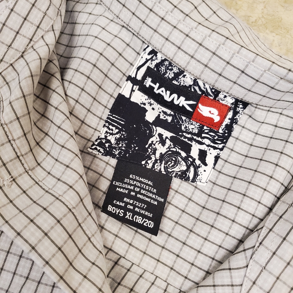 Tony hawk boys dress shirt
